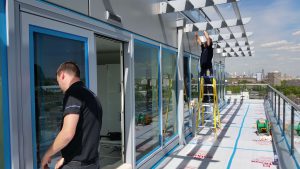 Chemical Cleaning preparation in progress