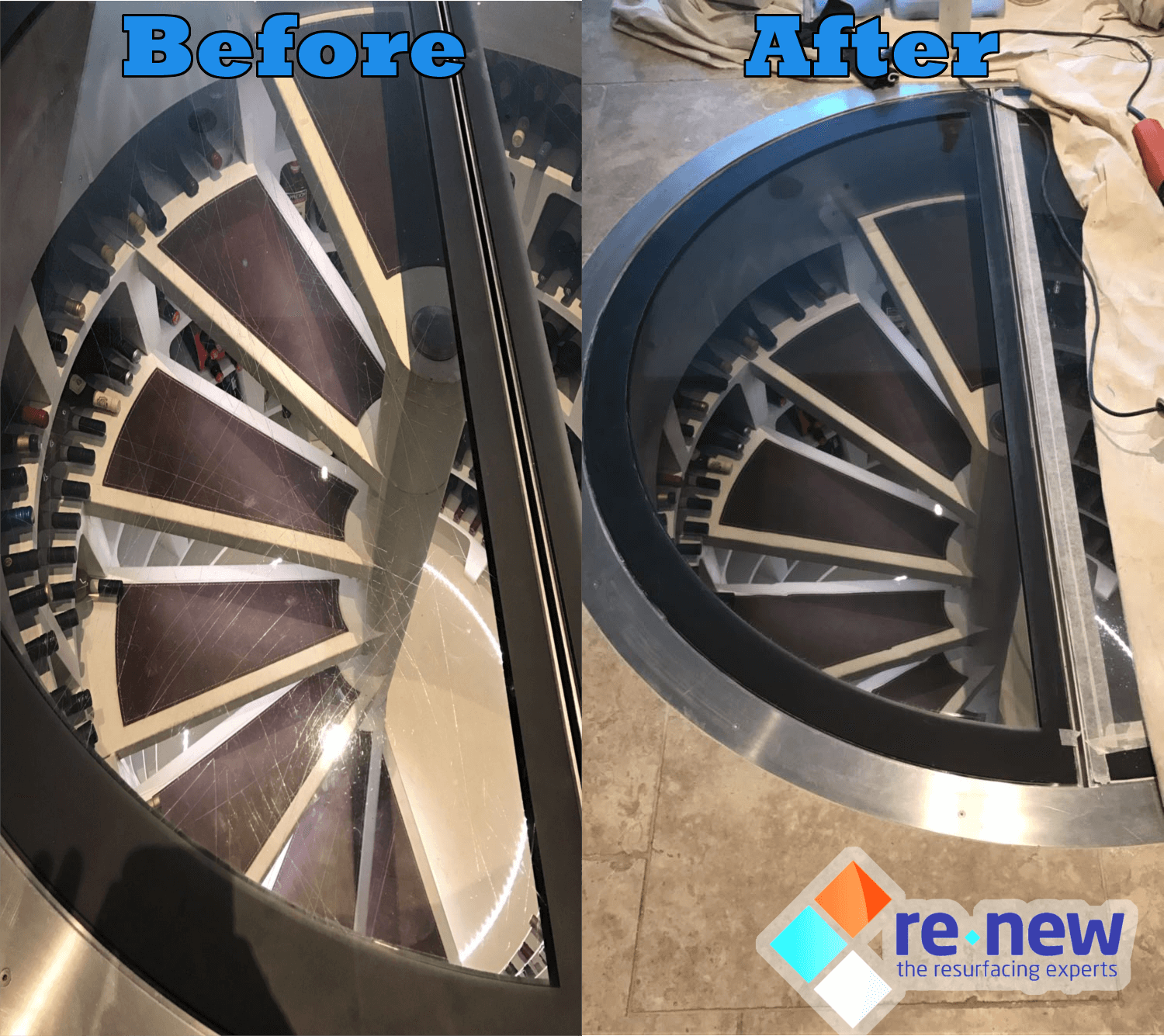 Cellar Door Glass Restoration